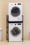 Hanah Home Armario para Lavadora C7 - Negro, 70x116x60 cm